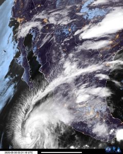 Temporada 2025 de ciclones tropicales en el Océano Pacífico oriental